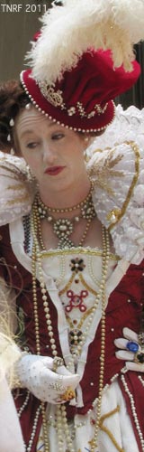 Queen Elizabeth at 2011 Tennessee Renaissance Festival