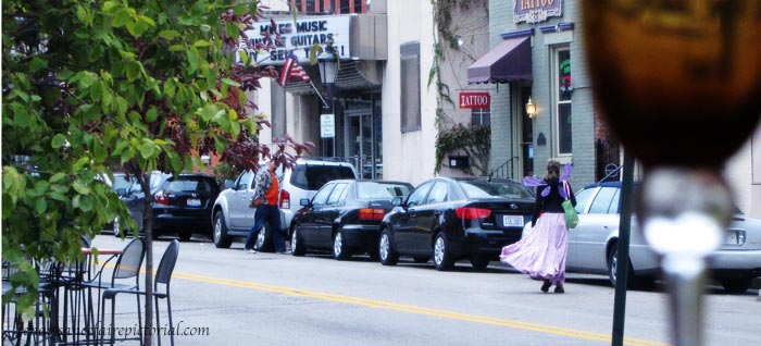 fairy crossing street