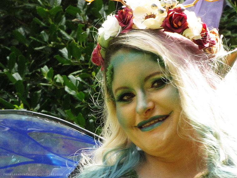 fairy with aqua hair
