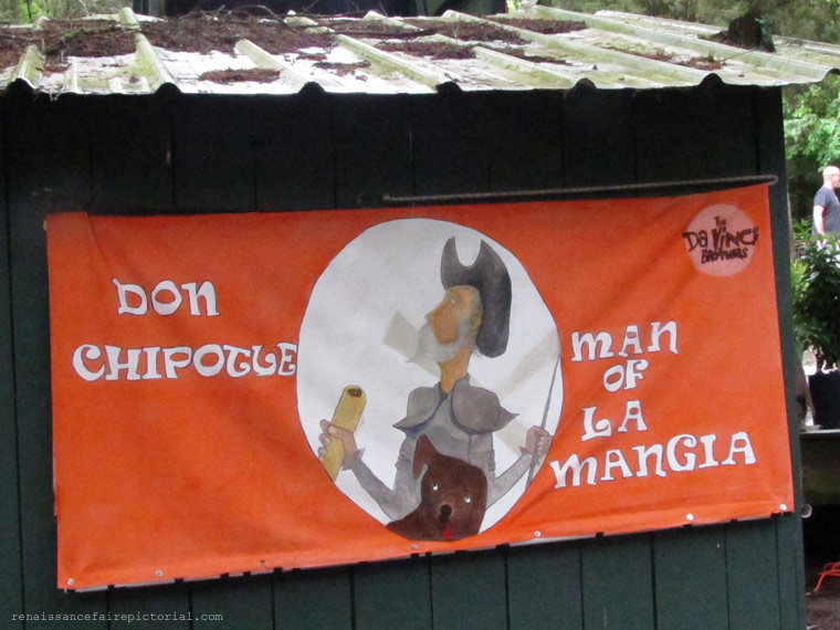 banner for the play, Don Chipotle. 