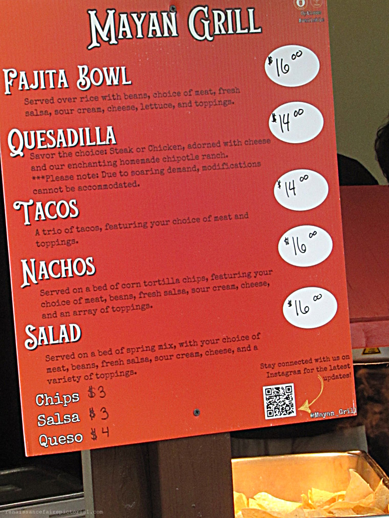 large red menu.