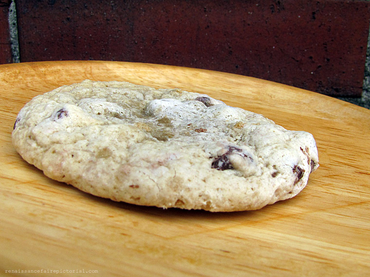 Chunky chocolate chip cookie
