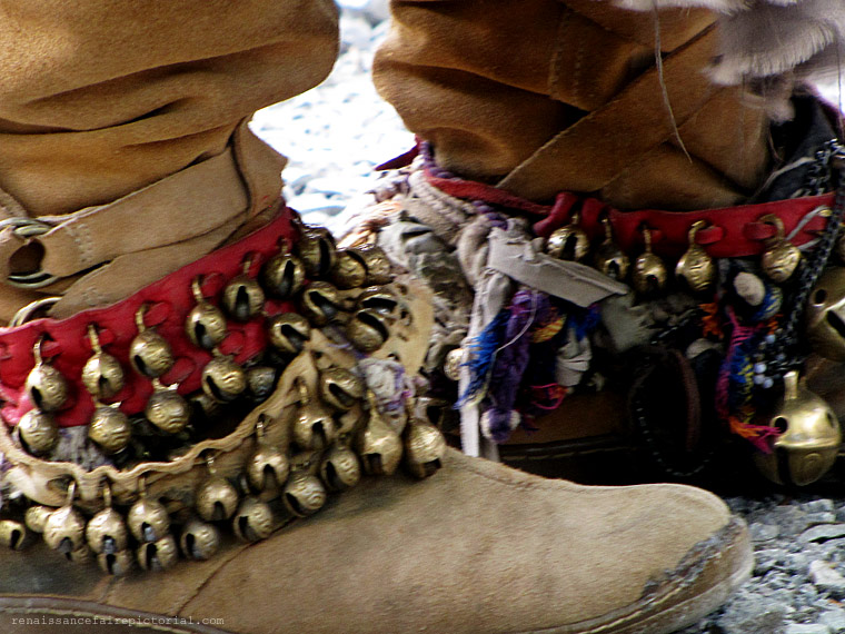 boots and ankle bells