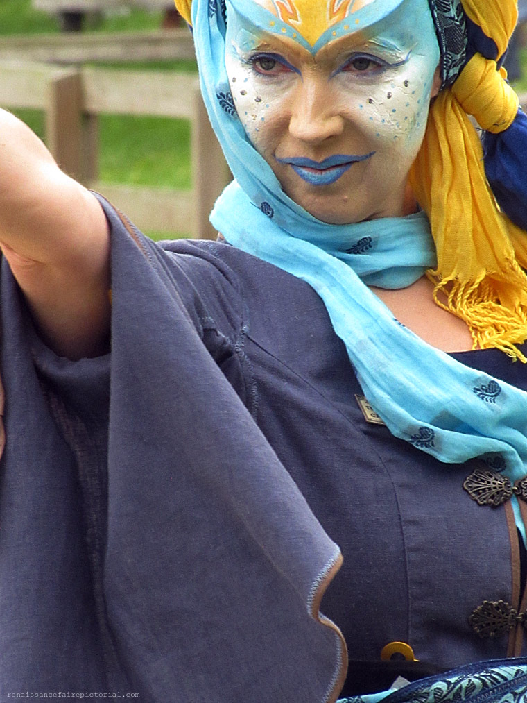 Dancer face,