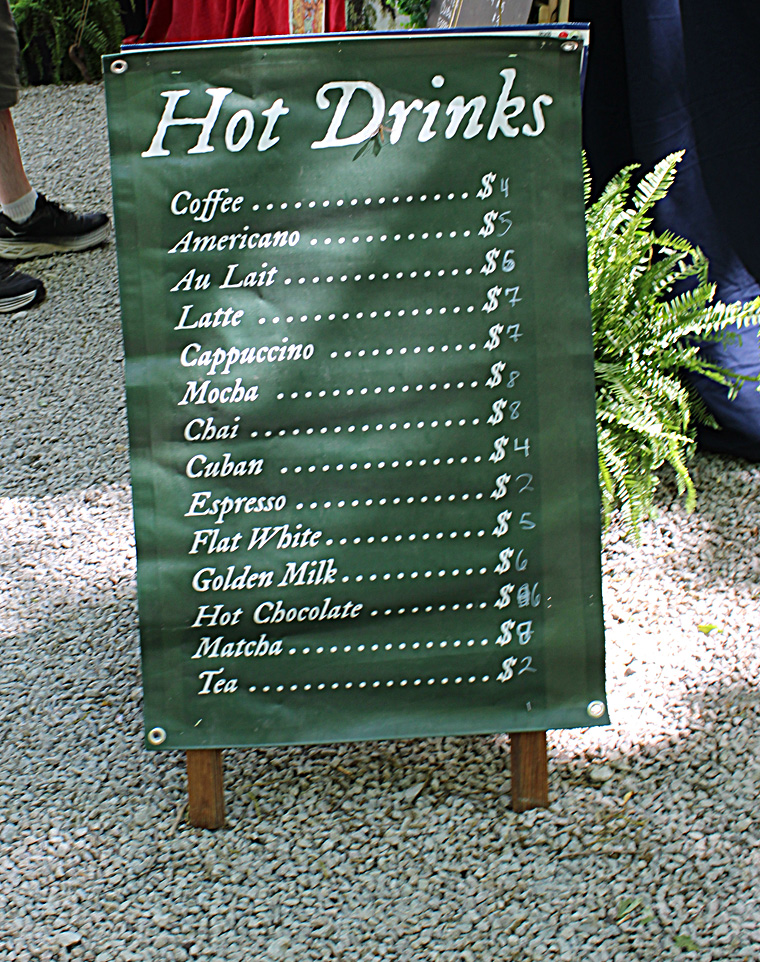 menu board
