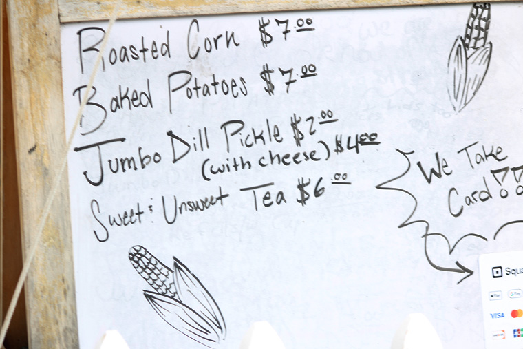 menu board