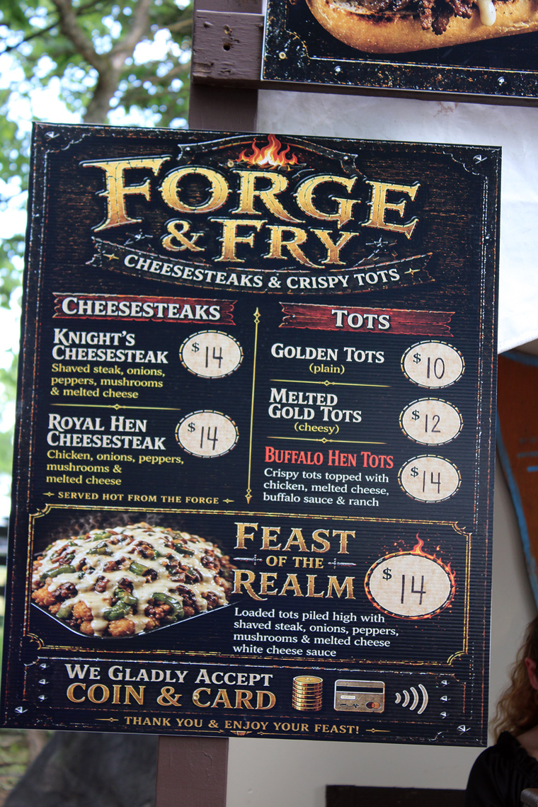 menu board