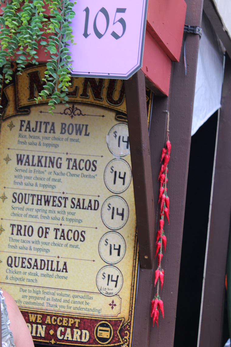 menu board