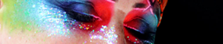 close up of make up.
